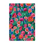 Blossom-filled Watercolor Flowers A5 Acrylic Clipboard Back