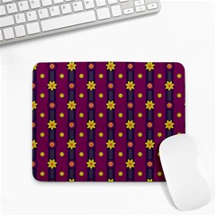 Purple Background Graphic Decor Backdrop Design Art Small Mousepad by Ravend