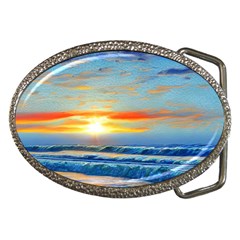 Reflecting On A Perfect Day Belt Buckles by GardenOfOphir