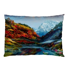 Breathtaking Landscape Scene Pillow Case by GardenOfOphir