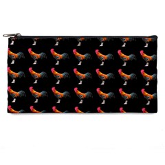 Background Pattern Chicken Fowl Cockerel Livestock Pencil Case by Ravend