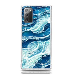 Summer Ocean Waves Samsung Galaxy Note 20 Tpu Uv Case by GardenOfOphir