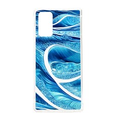 Blue Wave Samsung Galaxy Note 20 Tpu Uv Case by GardenOfOphir