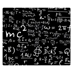 E=mc2 Text Science Albert Einstein Formula Mathematics Physics Premium Plush Fleece Blanket (small) by Jancukart