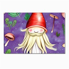 Sacred Mushroom Postcard 4 x 6  (pkg Of 10) by GardenOfOphir