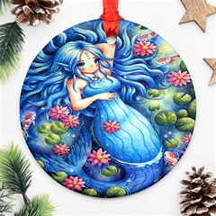 Mermay Ornament (round) by artworkshop