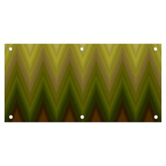 Zig Zag Chevron Classic Pattern Banner And Sign 6  X 3  by Celenk