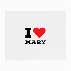 I Love Mary Small Glasses Cloth by ilovewhateva