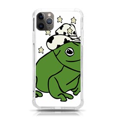 Frog With A Cowboy Hat Iphone 11 Pro Max 6 5 Inch Tpu Uv Print Case by Teevova