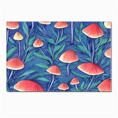 Witchy Mushrooms Postcards 5  X 7  (pkg Of 10) by GardenOfOphir