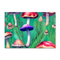 Foresty Mushroom Sticker A4 (10 Pack) by GardenOfOphir