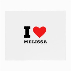 I Love Melissa Small Glasses Cloth by ilovewhateva