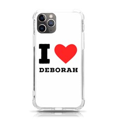 I Love Deborah Iphone 11 Pro 5 8 Inch Tpu Uv Print Case by ilovewhateva