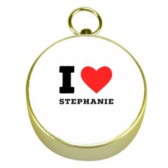 I Love Stephanie Gold Compasses by ilovewhateva