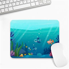 Ai Generated Ocean Sea Fish Aquatic Water Nature 2 Small Mousepad by Pakemis