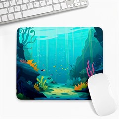 Intro Youtube Background Wallpaper Aquatic Water Large Mousepad by Pakemis