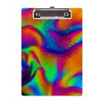 Fluid Background Pattern A5 Acrylic Clipboard Front