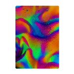 Fluid Background Pattern A5 Acrylic Clipboard Back