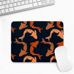 Background Pattern Texture Design Wallpaper Fish Small Mousepad by Wegoenart