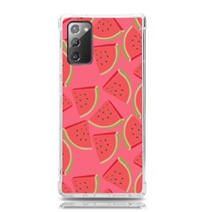 Watermelon Background Watermelon Wallpaper Samsung Galaxy Note 20 Tpu Uv Case by Wegoenart