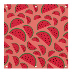 Watermelon Red Food Fruit Healthy Summer Fresh Banner And Sign 4  X 4  by Wegoenart