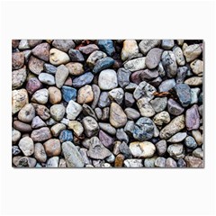 Stone Texture Nature Background Rocks Pebbles Postcards 5  X 7  (pkg Of 10) by Wegoenart