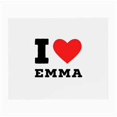 I Love Emma Small Glasses Cloth by ilovewhateva