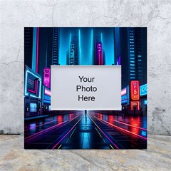 City People Cyberpunk White Box Photo Frame 4  X 6  by Jancukart