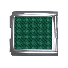 Green Pattern Mega Link Italian Charm (18mm) by Sparkle