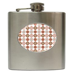 Trendy Pattern Hip Flask (6 Oz) by GardenOfOphir