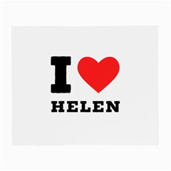 I Love Helen Small Glasses Cloth by ilovewhateva