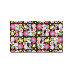 Pretty Flowers Sticker Rectangular (10 Pack) by GardenOfOphir