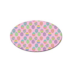 Egg Easter Eggs Pastel Digital Art Sticker Oval (100 Pack) by Semog4