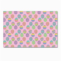 Egg Easter Eggs Pastel Digital Art Postcard 4 x 6  (pkg Of 10) by Semog4