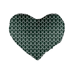 Pattern 227 Standard 16  Premium Flano Heart Shape Cushions by GardenOfOphir