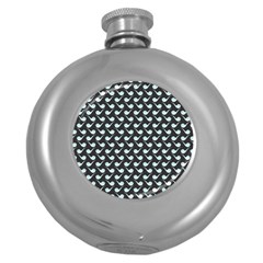 Pattern 262 Round Hip Flask (5 Oz) by GardenOfOphir