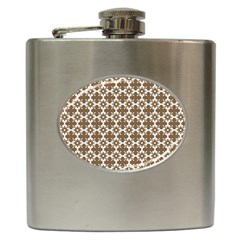 Pattern 306 Hip Flask (6 Oz) by GardenOfOphir