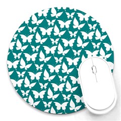 Pattern 329 Round Mousepad by GardenOfOphir