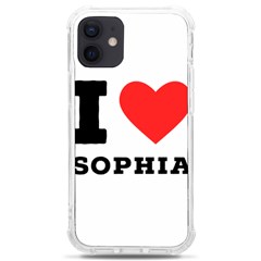 I Love Sophia Iphone 12 Mini Tpu Uv Print Case	 by ilovewhateva