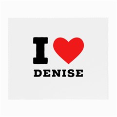 I Love Denise Small Glasses Cloth by ilovewhateva