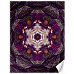 Rosette Kaleidoscope Mosaic Abstract Background Art Canvas 36  x 48  35.26 x46.15  Canvas - 1