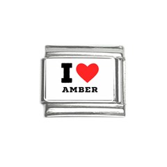 I Love Amber Italian Charm (9mm) by ilovewhateva