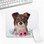 Watercolor Dog Large Mousepad Front