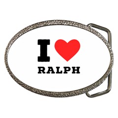 I Love Ralph Belt Buckles by ilovewhateva