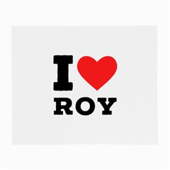 I Love Roy Small Glasses Cloth by ilovewhateva