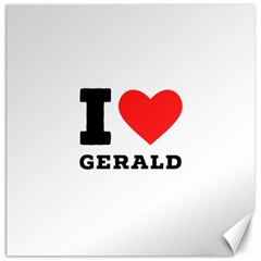 I Love Gerald Canvas 20  X 20  by ilovewhateva