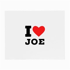 I Love Joe Small Glasses Cloth by ilovewhateva