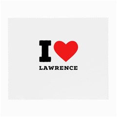 I Love Lawrence Small Glasses Cloth by ilovewhateva