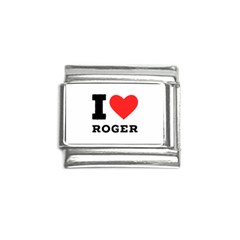 I Love Roger Italian Charm (9mm) by ilovewhateva