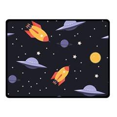 Cosmos Fleece Blanket (small) by nateshop